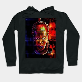 Benin queen mother head Hoodie